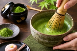 抹茶のおいしい点て方